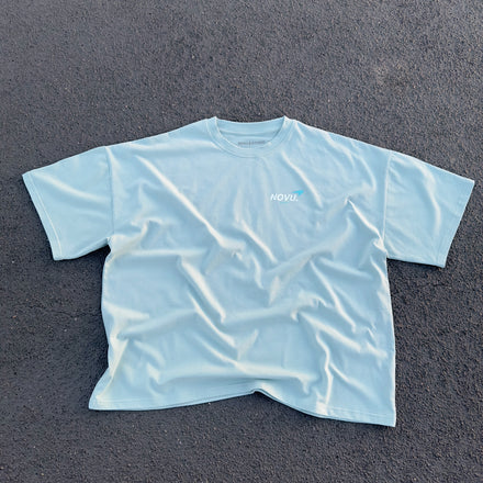 NOVU STUDIO COLD BLUE TEE