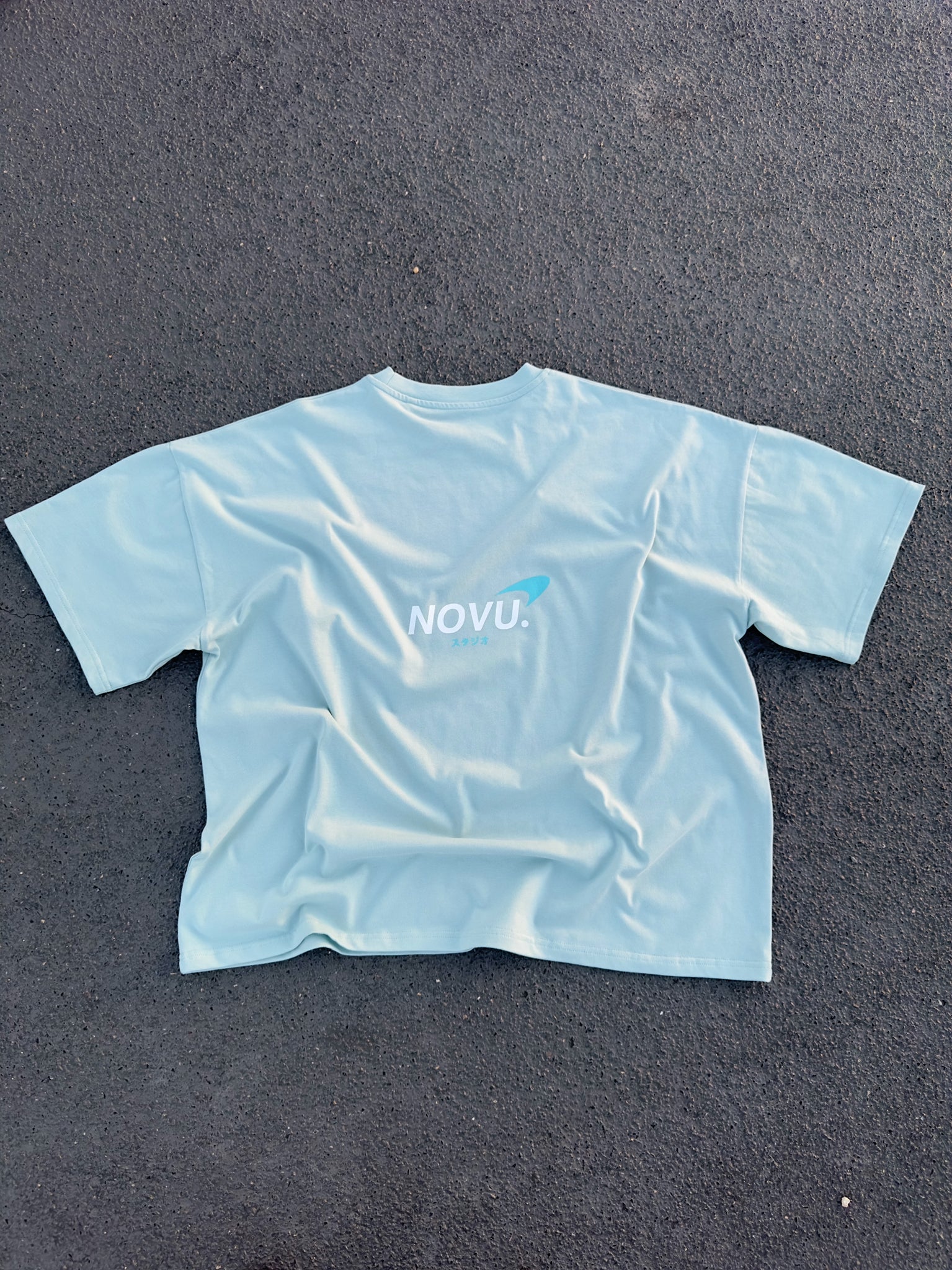 NOVU STUDIO COLD BLUE TEE