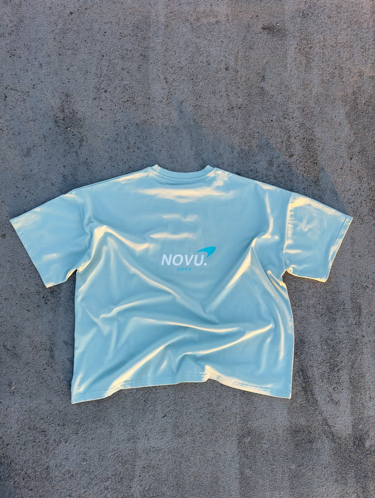 NOVU STUDIO COLD BLUE TEE