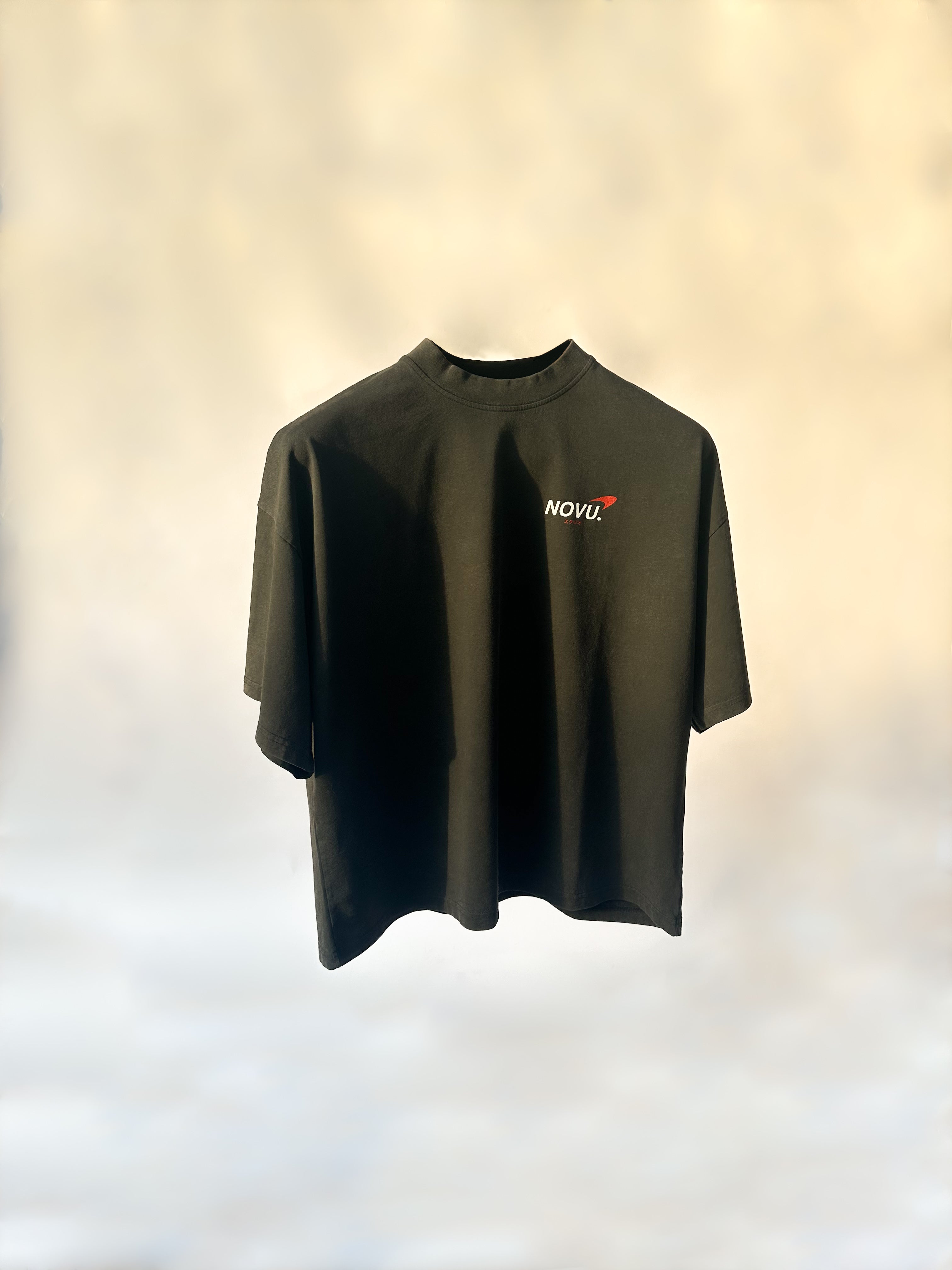 NOVU STUDIO VINTAGE BLACK TEE